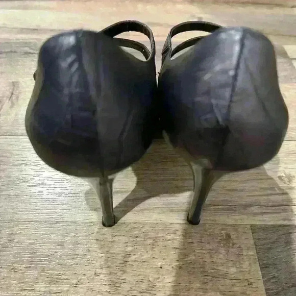 Carlos Santana peeptoe purple heels size size 9 - Picture 4 of 4